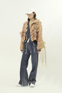 CHEN SUEDE TROUSER